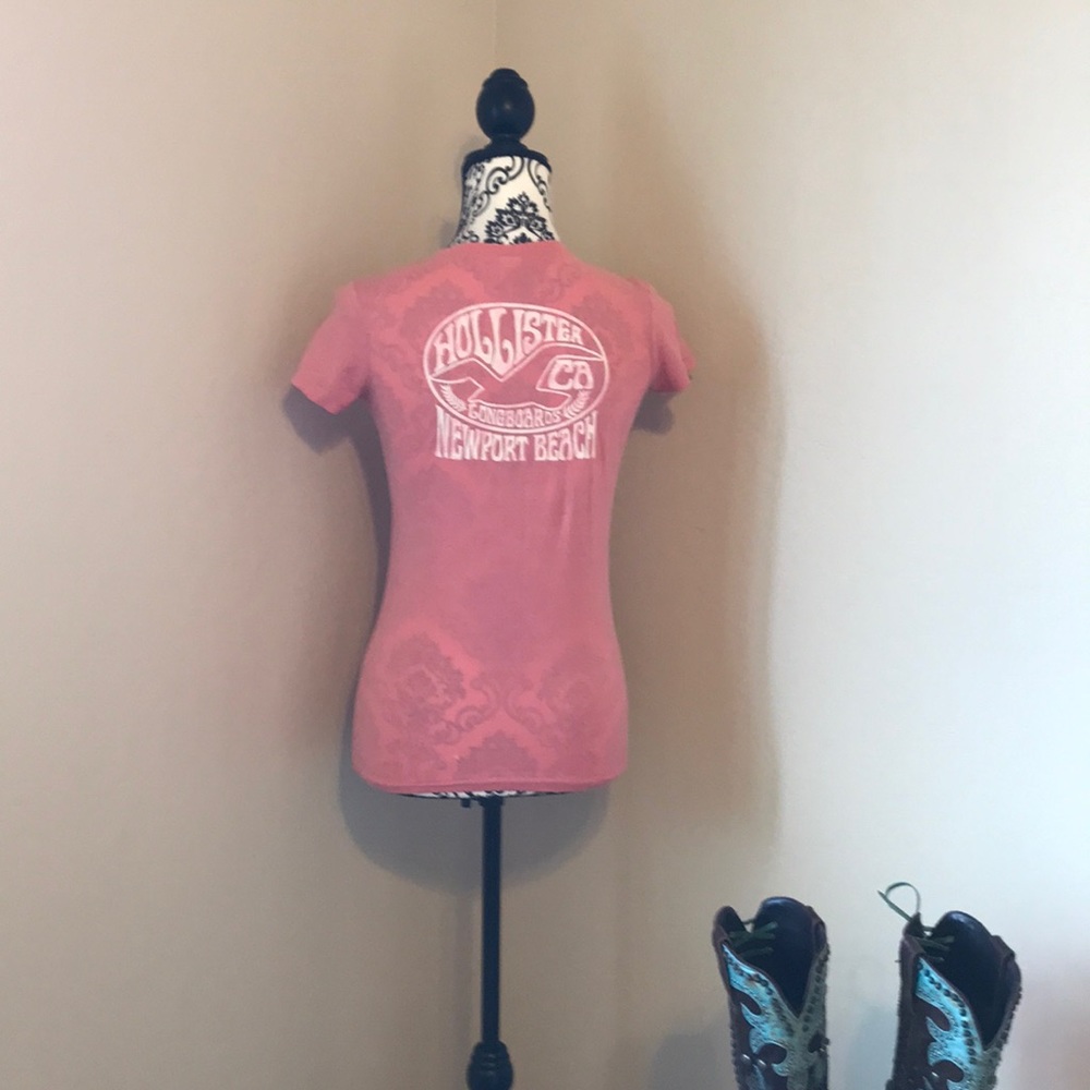 Hollister Pink Short Sleeve Tee
